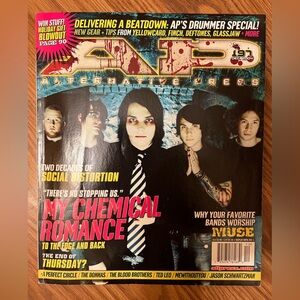 Alternative Press Magazine Featuring My Chemical Romance Issue 197 December 2004